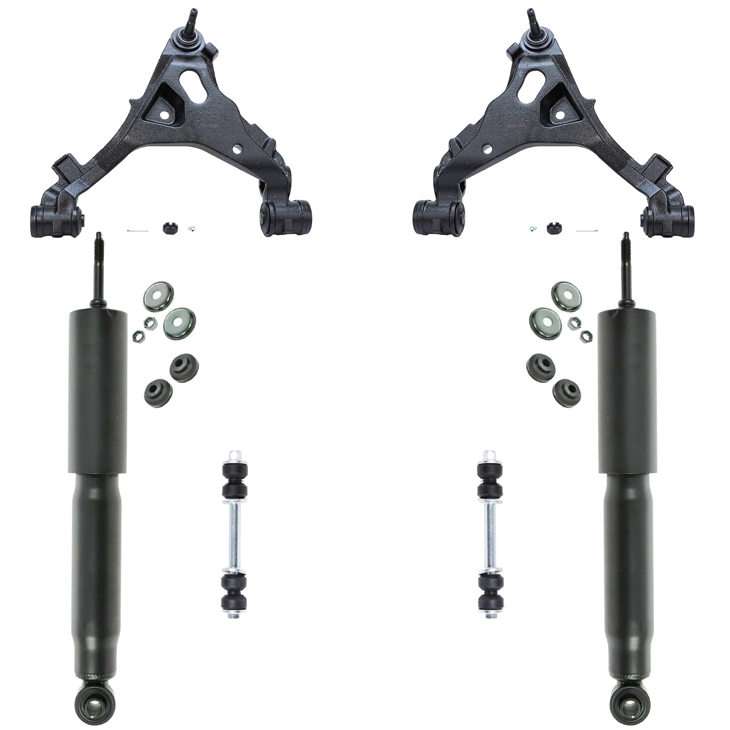 Detroit Axle - 4WD Front End Suspension Kit for Ford F-150 Expedition F-250