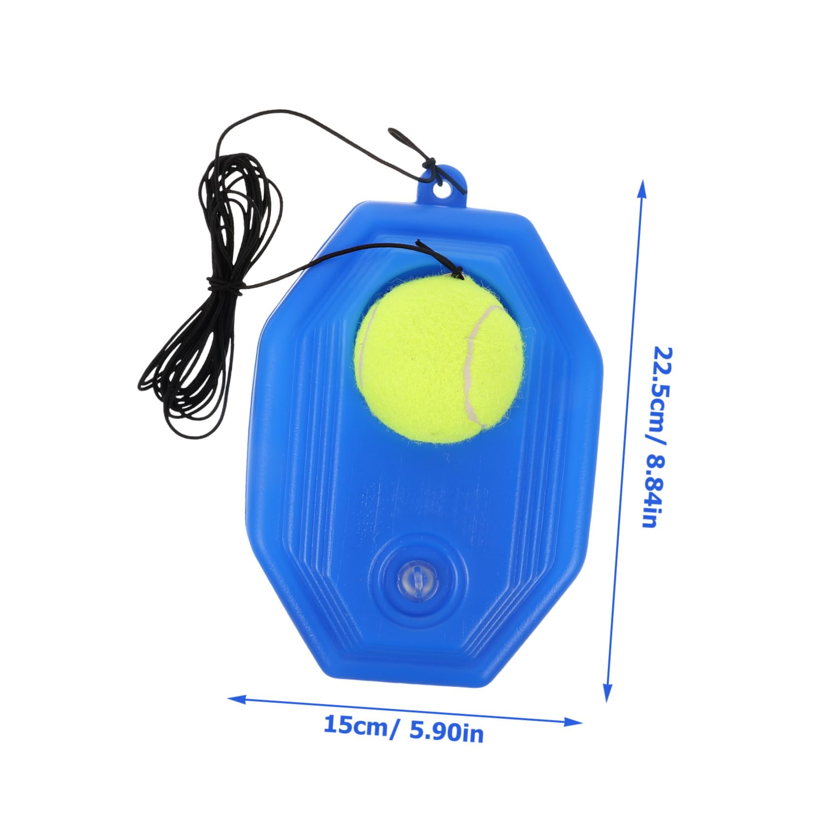 BESPORTBLE Tennis Self Training Tool Tennis Training Base Rebound Ball for Beginners Teens Random Style