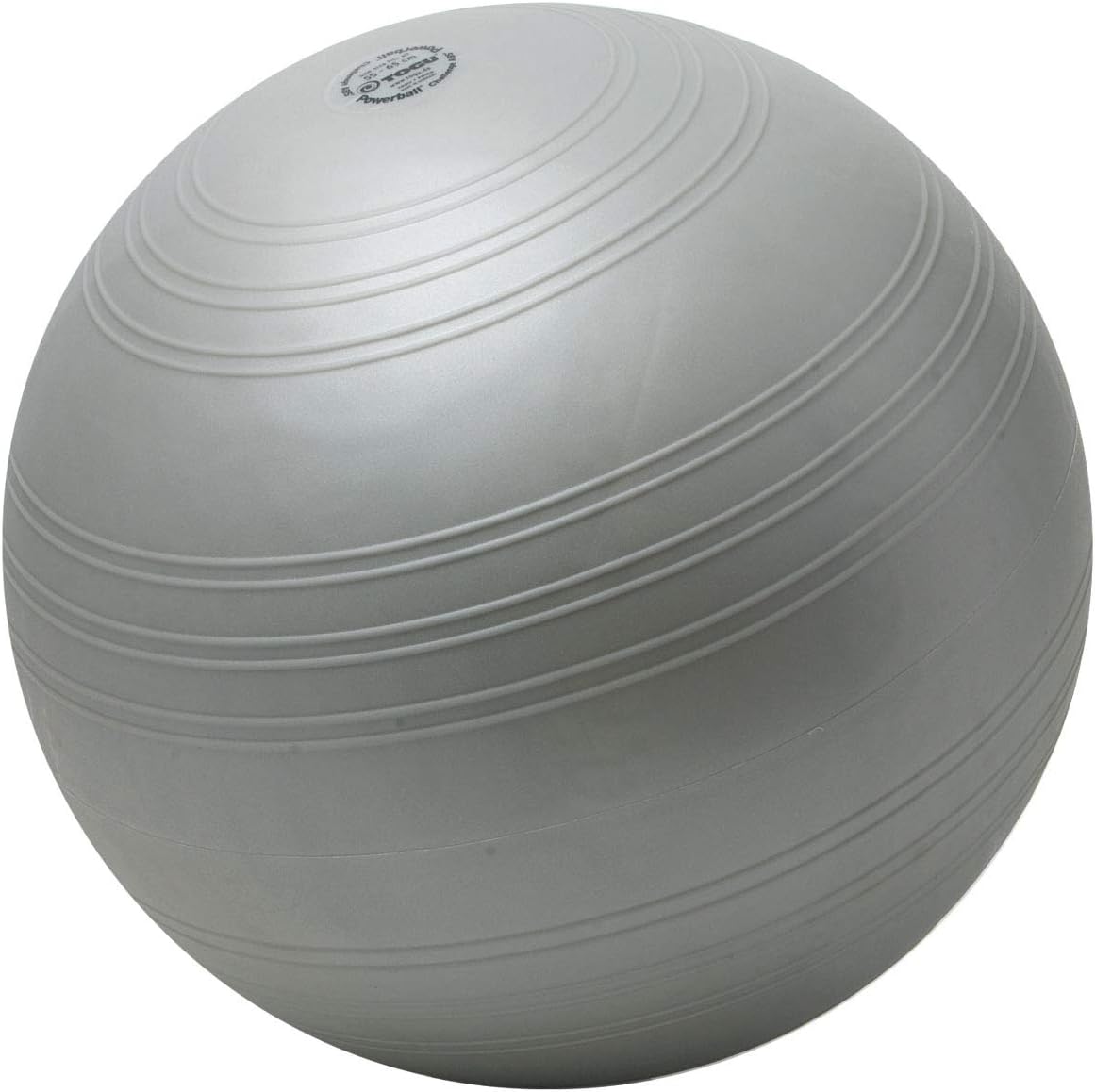 Togu Powerball Challenge Abs Ball - Silver- Grey, 55- 65 cm