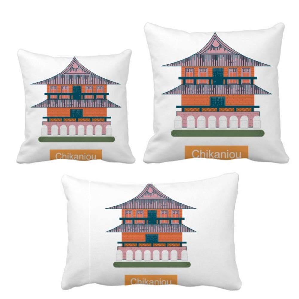 Coussin de voyage Taiwan Chikaniou housse decoration canape maison