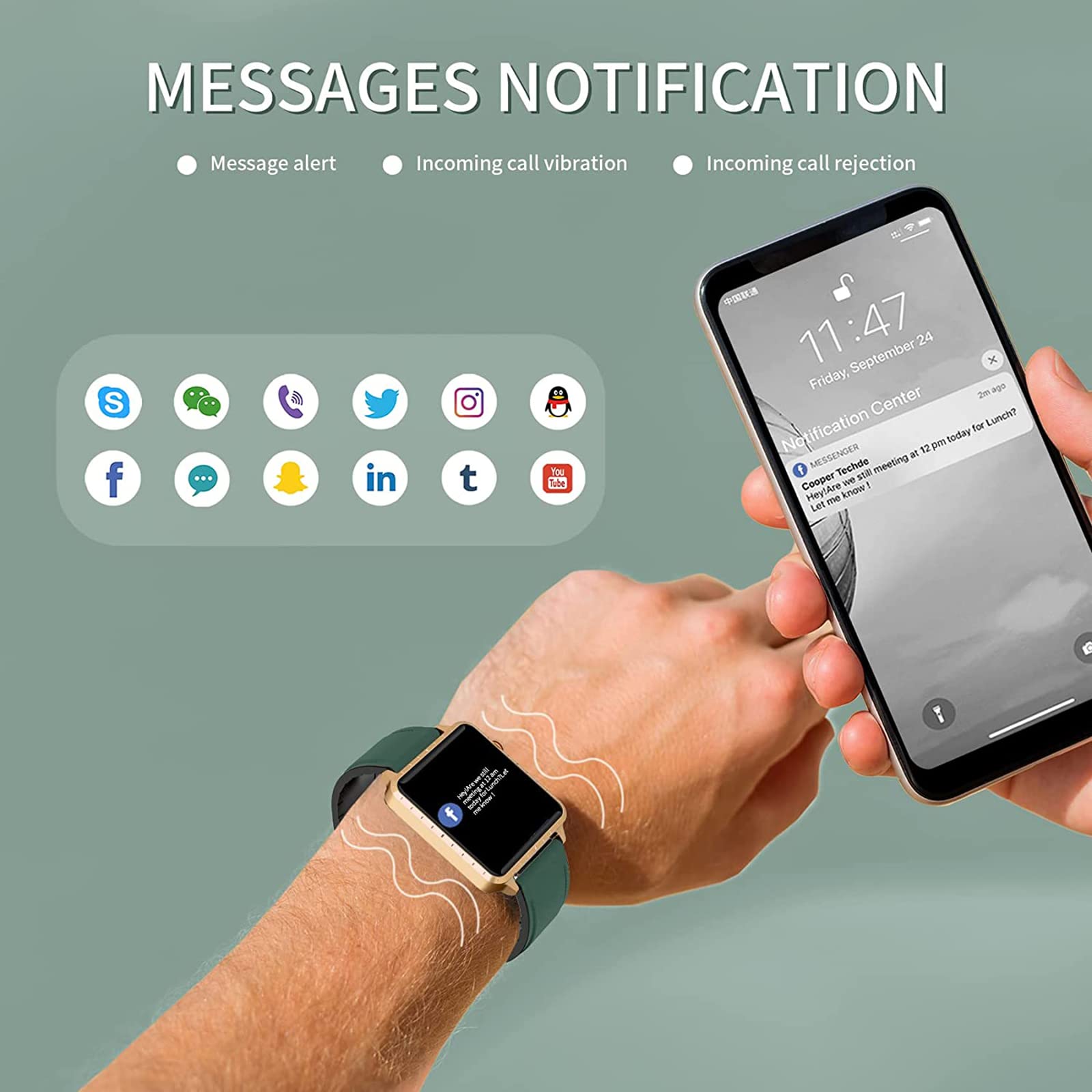 Wodoodporny cyfrowy inteligentny zegarek IP67. Wielofunkcyjny zewnętrzny zegarek fitness kompatybilny z telefonami iPhone i Android z pulsometrem snu, dla mężczyzn, kobiet, nastolatków, C