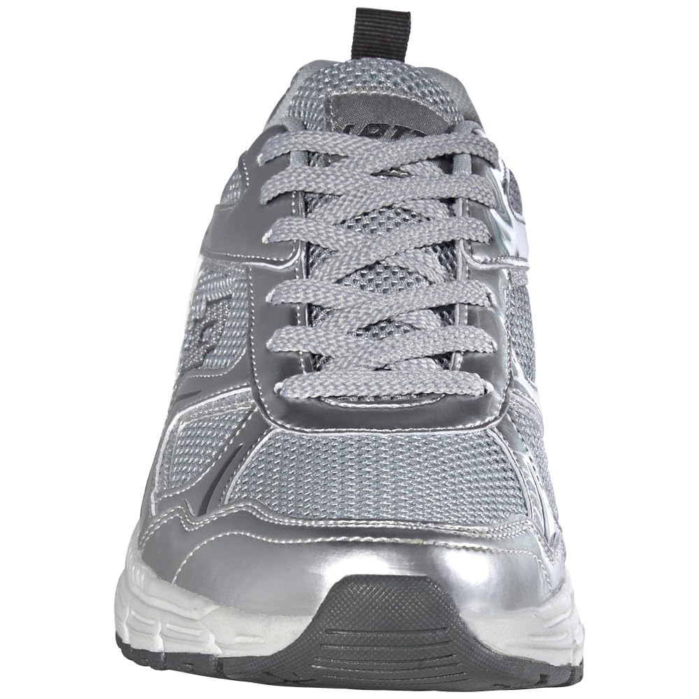Lotto Kitaura Unisex, Scarpe da Ginnastica Adulto, Silver Lt Grey, 37 EU