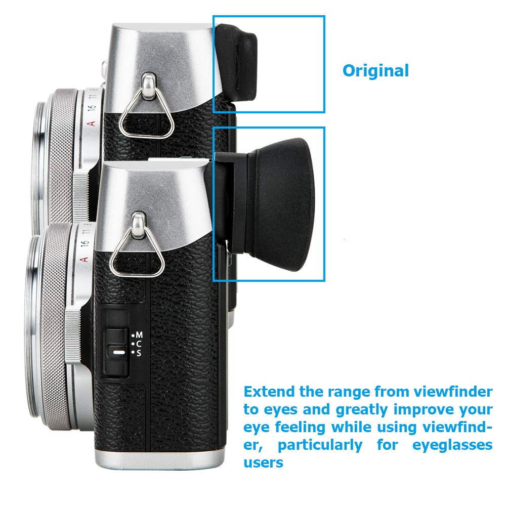 Amazon.co.jp: アイカップ 接眼レンズ 延長型 Fujifilm Fuji X100F