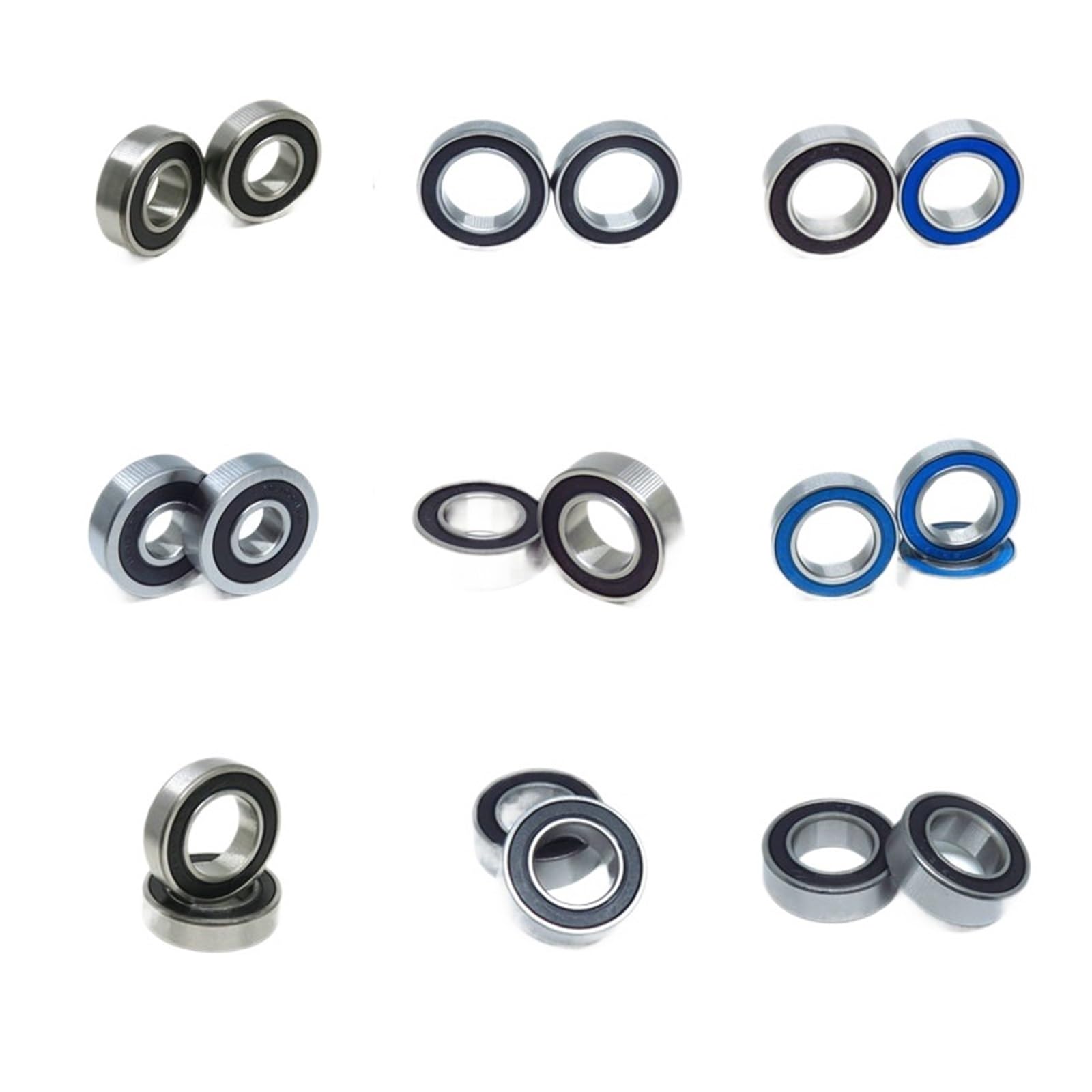 Orivin Fahrrad Lager 18x28x7mm - 4 Stück MR18307 Kugellager Stahl