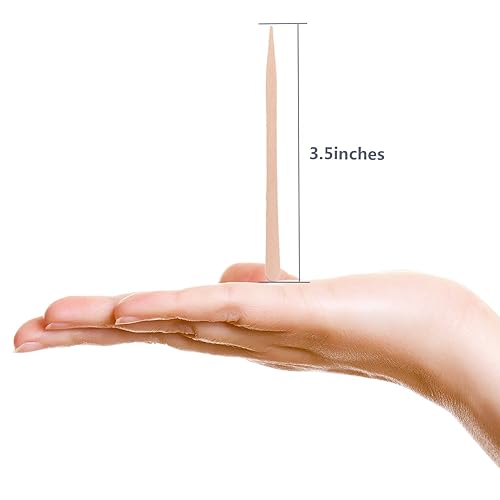 Miniatura 2 de Whaline - Juego de 400 palillos de cera pequeños para depilar cejas