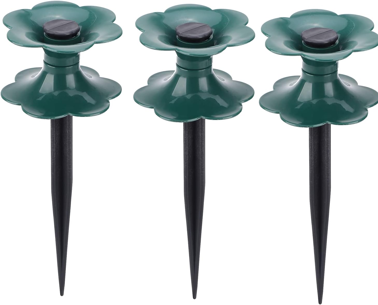 RSTYS Garden Hose Guide Holder Spike, 3 Pack Hose Guide