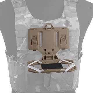 JFFCESTORE Tactical Admin Phone Platform Pouch Molle Cell Phone Holder Carrier Phone Mount for Screen Size 4.7"-6.7" - JFFCESTORE