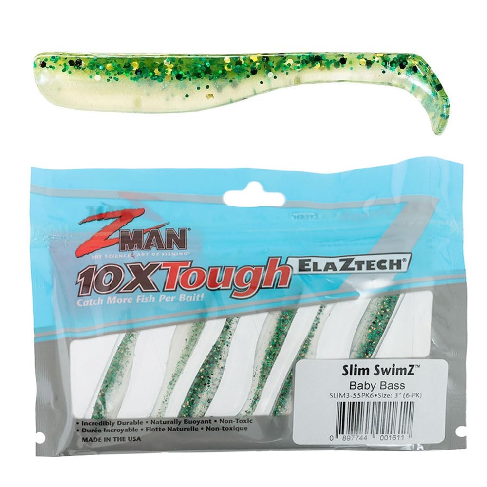 Amazon.com : Z-Man Fishing Slim SwimZ 3