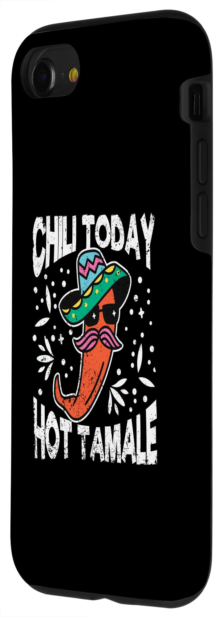 iPhone SE (2020) / 7 / 8 Chili Today Hot Tamale Dabbing Mexican Taco Pepper Sombrero Case - Image 2