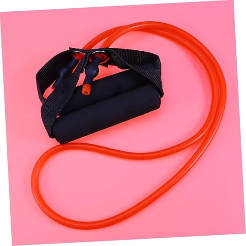 Miniatura 6 de Kisangel 1 correa elástica de resistencia con asa, cuerda elástica para yoga, bandas elásticas para ejercicio, bandas de resistencia para estirar,