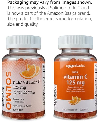 Vista 3 de Yaxa Brand – Solimo Vitamina C 125 mg, 60 gomas, suministro de 2 meses