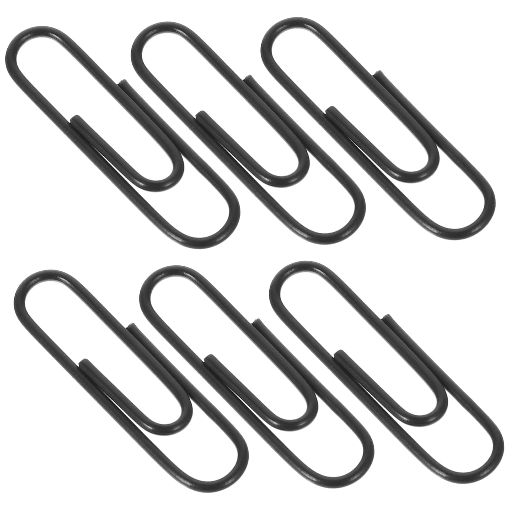 DOITOOL 4 Set Graffette Metallo Fermacarte Carini per Ufficio e Scuola per Documenti e Facili Usare e Conservare