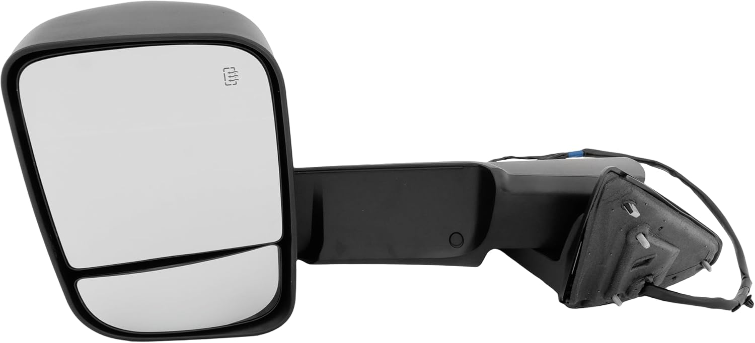 Garage-Pro Driver Side Power Heated Towing Mirror for Ram 2500 3500 2019-2022, Blind Spot, Signal Light Puddle Lamp, Textured, Driver Side Mirror Replacement
