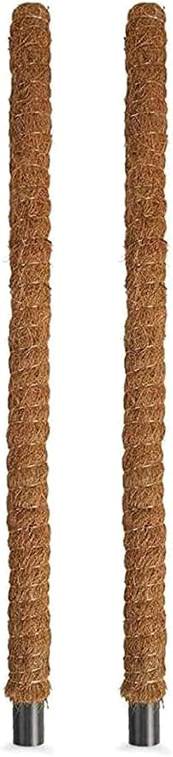 2Pcs Moss Stick for Plant Support Extension, Climbing Indoor Plants to Grow Upwards - Use for Creepers | Dia 4.50 cm, Length 100 cm "Garden Care"
