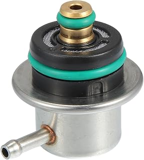 Motoforti Fuel Injection Pressure Regulator, for Buick Park Avenue 1995-2005, Metal, No.24503229/99311019900/0000781889/0000781489/99311019901, Silver Tone