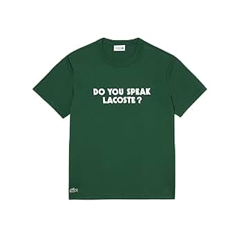 ラコステTシャーツ ラコステ LACOSTE 新品 ビッグ1ポイントロゴ Tシャツ サイズ4US