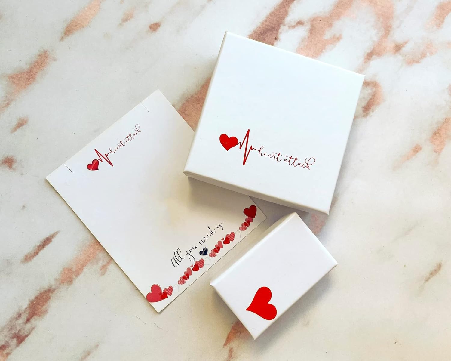 Ankle Bracelet, Adjustable Double-Chain Layered Beaded Heart Charm Anklet for Women, Cute Love Summer Beach Leg Foot Jewelry, Boho Mom Friend Daughter Girlfriend Gift by HeartAttackOM - Image 6