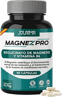 Magnesio Bisglicinato 250mg + Vitamina B6 | Bienestar Hormonal Femenino | Sistema Nervioso y Función Psicológica Normal | Disminuye Cansancio y Fatiga