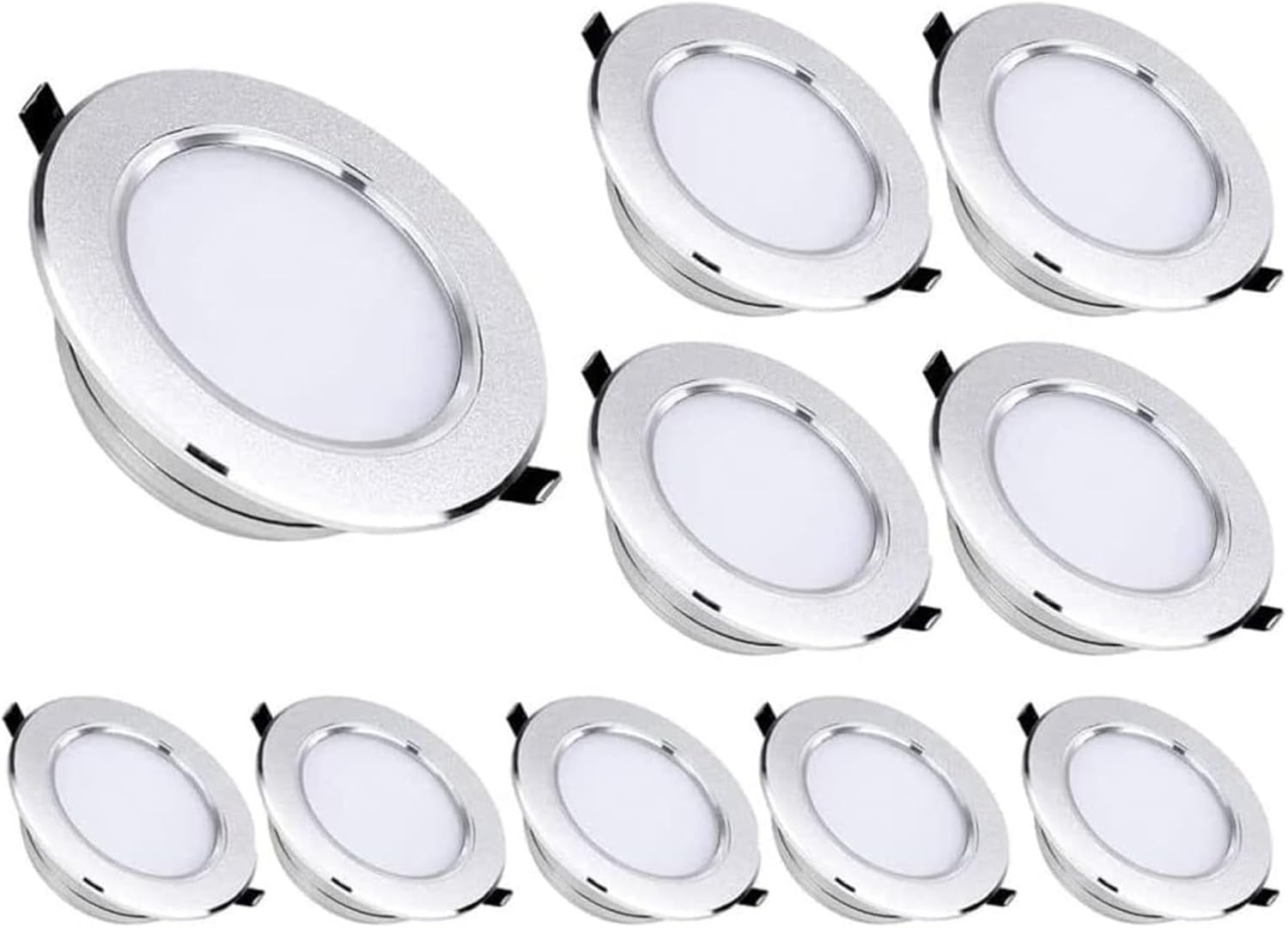LED Brushed Face Mask Recessed Downlight LED Ceiling Light Spotlight Panel Light 7W, 9W, 12W, 15W Decorative Lighting for, Corridors, Living Rooms, Bedrooms Fittings LED Brushed Face Mask Recessed Downlight LED Ceiling Light Spotlight Panel Light 7W, 9W, 12W, 15W Decorative Lighting for, Corridors, Living Rooms, Bedrooms Fittings