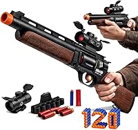 Vista 10 de Paquete de 2 lanzadores eléctricos de bolas de gel, lanzador automático de bolas de salpicaduras de alta velocidad con más de 80000 y gafas