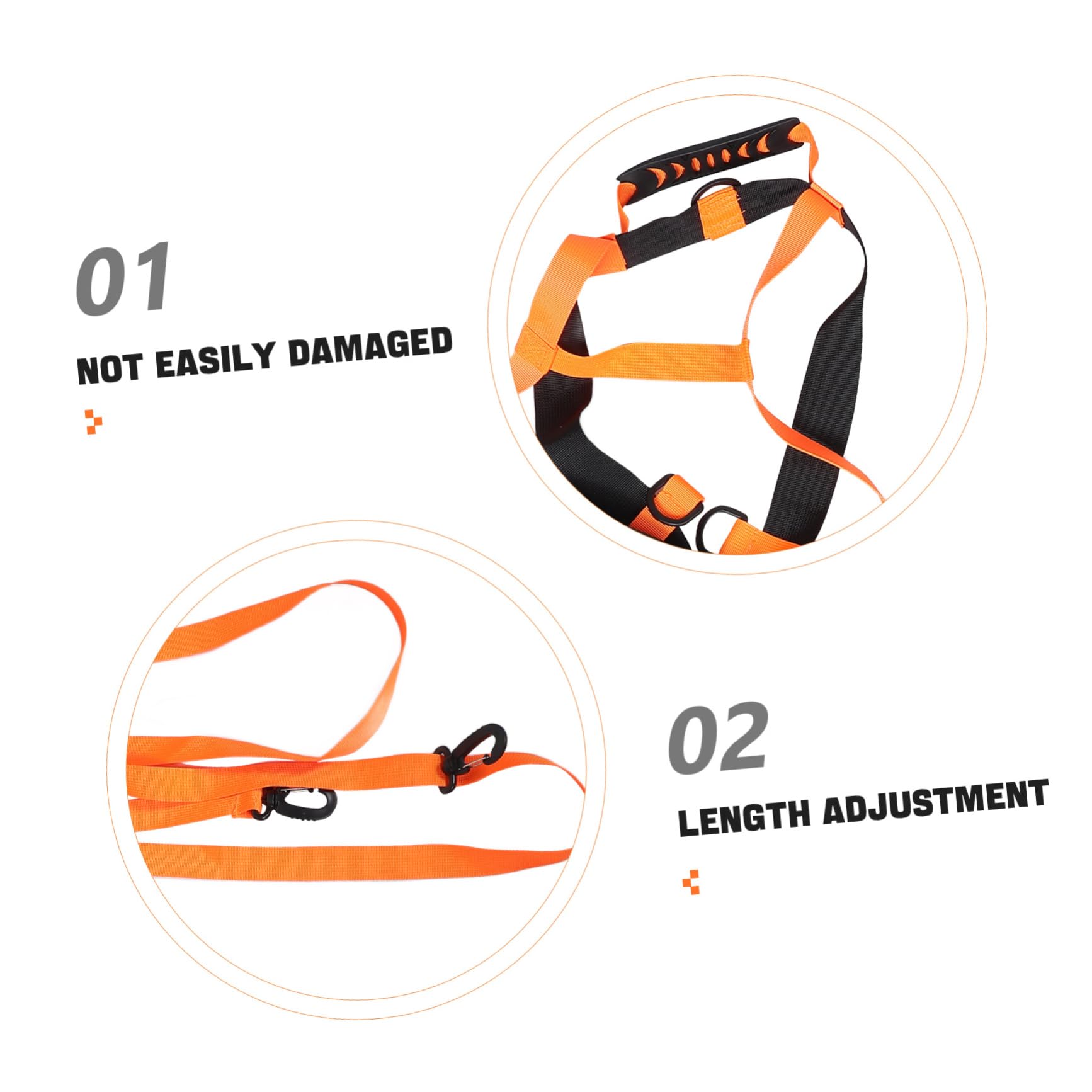 GOOHOCHY Ski Training Harness for Toddlers Ski Strap Leash for Skating Snowboarding Outdoor Sports Support for Boy Girl Easy to Use Versatile Design