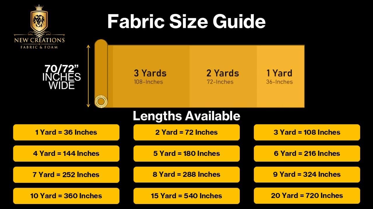 New Creations Fabric & Foam Inc, 72" Wide 1/16” Thick Acrylic Felt Fabric for Arts & Crafts, Cushion and Padding, Sewing Projects, Kids School Projects, (Orange, 2 Yards)