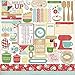 Echo Park Paper Homemade with Love Cardstock Stickers, 12 by 12-Inch, Element