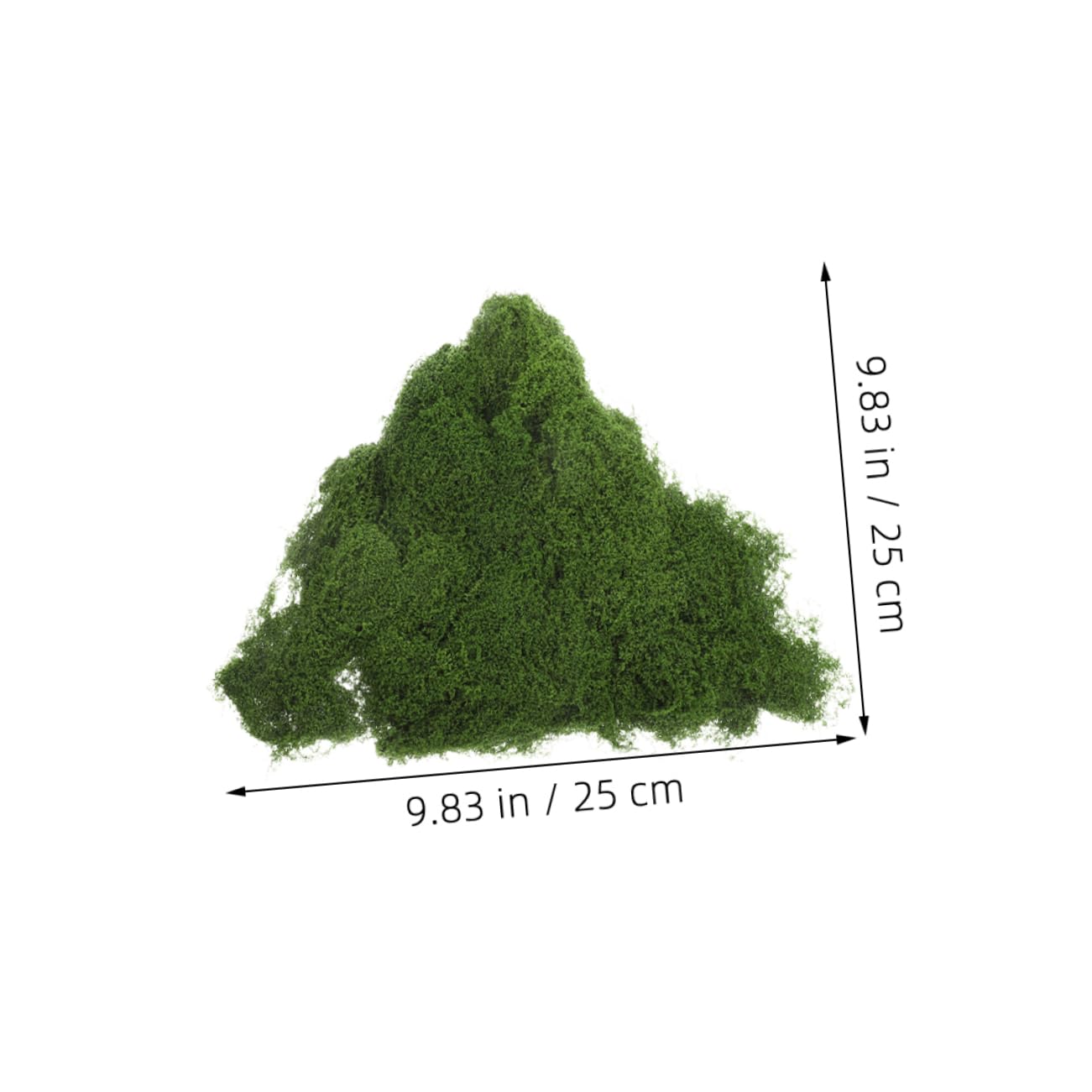 FONDOTIN 100g Simulated Moss Lawn for Home Decor Garden Potted Plant Decoration Artificial Moss for Crafts for Outdoor Planter Filler