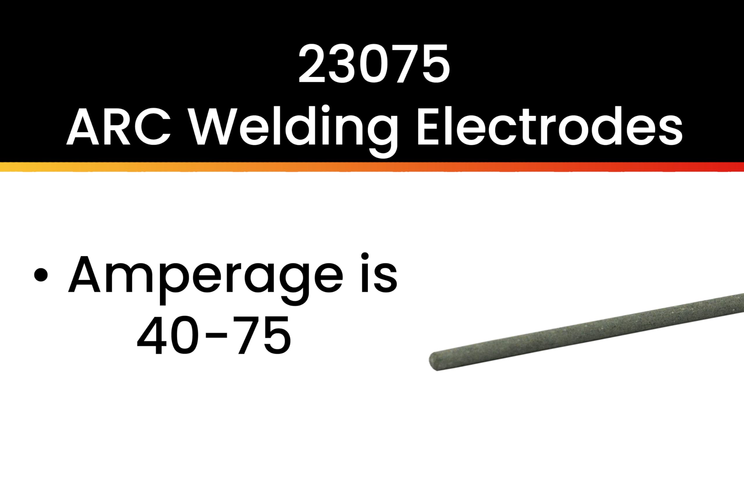 Hot Max 23075 3/32-calowy E6013 10# ARC Elektrody spawalnicze