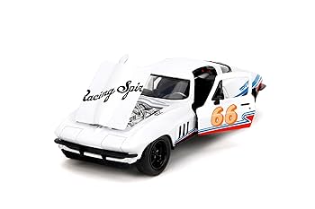 ミニカー 1983 CHEVY CORVETTE STING RAY 1/24 Amazon.com: Big Time Muscle 1:24 1966 Chevy Corvette Sting