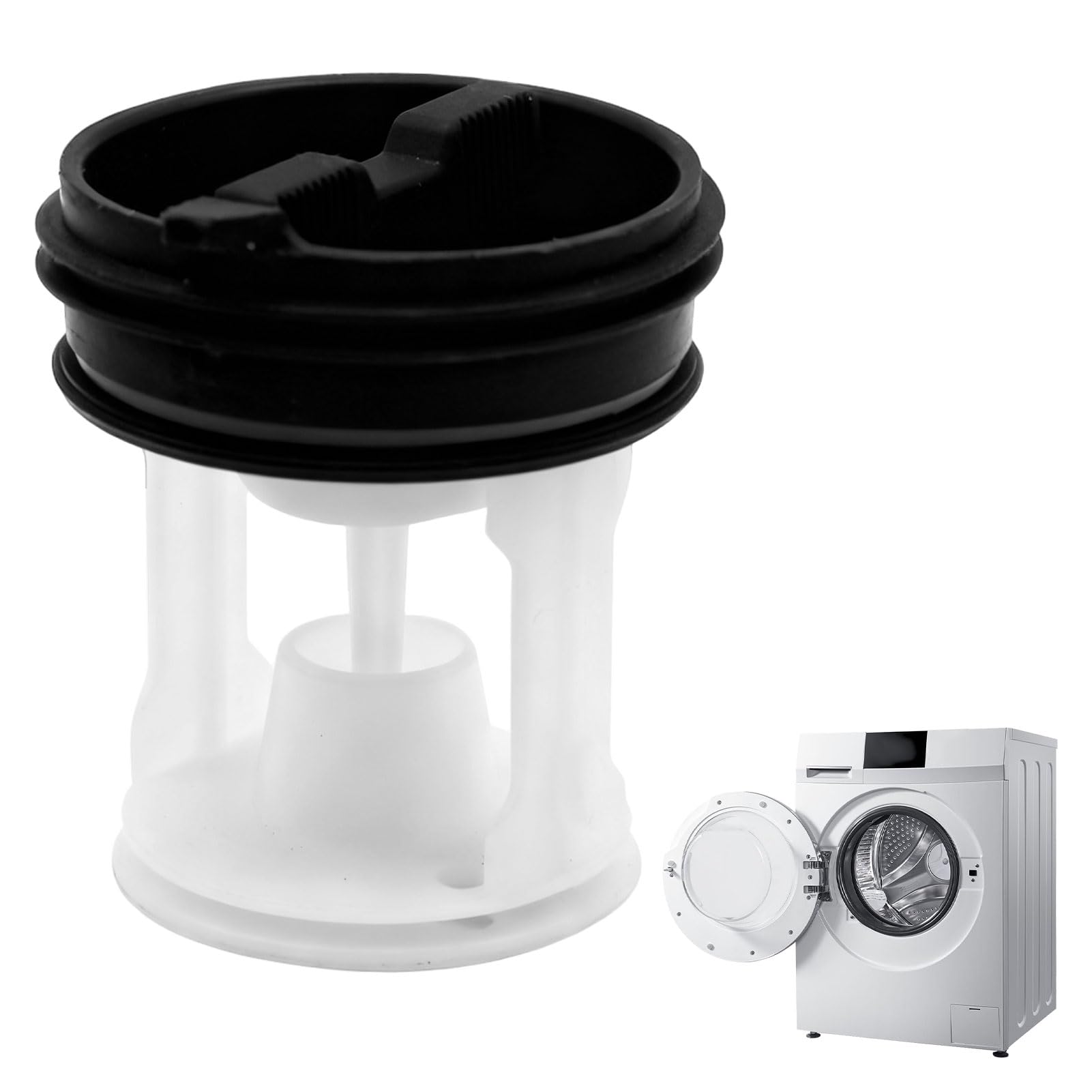 Machine à Laver Filtre à Charpie Tamis, 1 pièce Filtre à Peluches Bouchon, Filtrants pour Machine à Laver, Filtres à Peluche, Pieces Detachees Lave Linge, Durabilité Et Compatibilité Universelle.