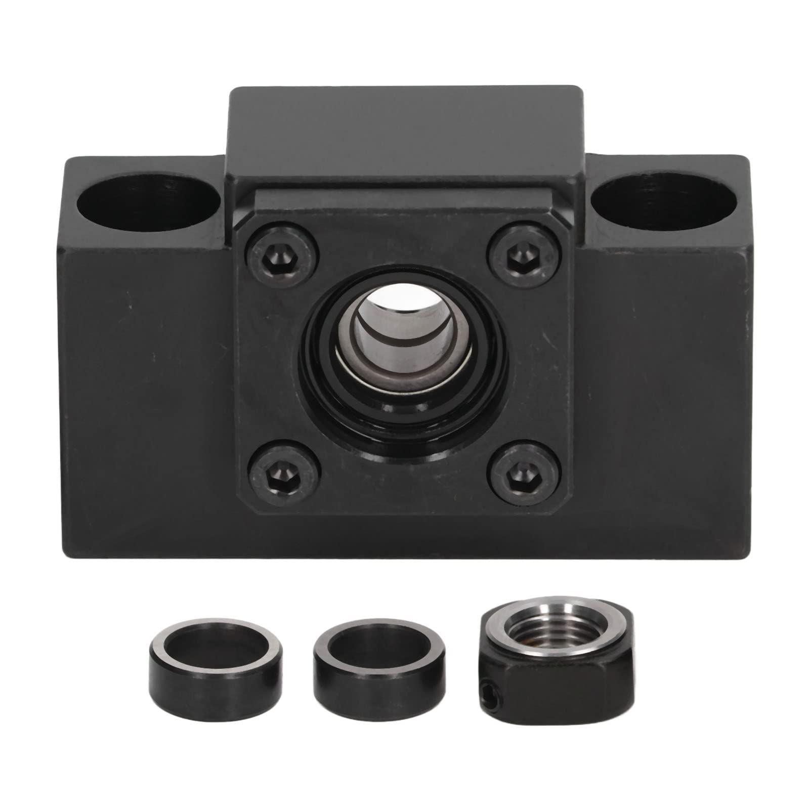 Ballscrew End Support High Rigidity Stable Rotation Sfu1204 Carbon Steel CNC Machine Screw Support for CNC Machines