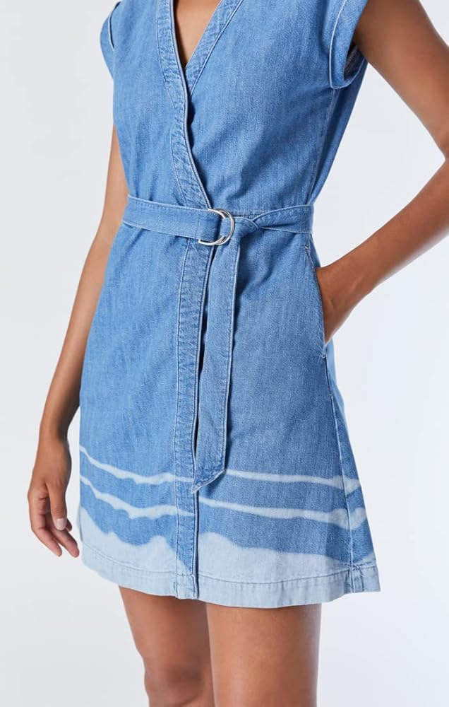 white christmas dresses Mavi Women's Mercy Denim Shirt Dress in Mid Summer Denim – Mavi Canada main image 0