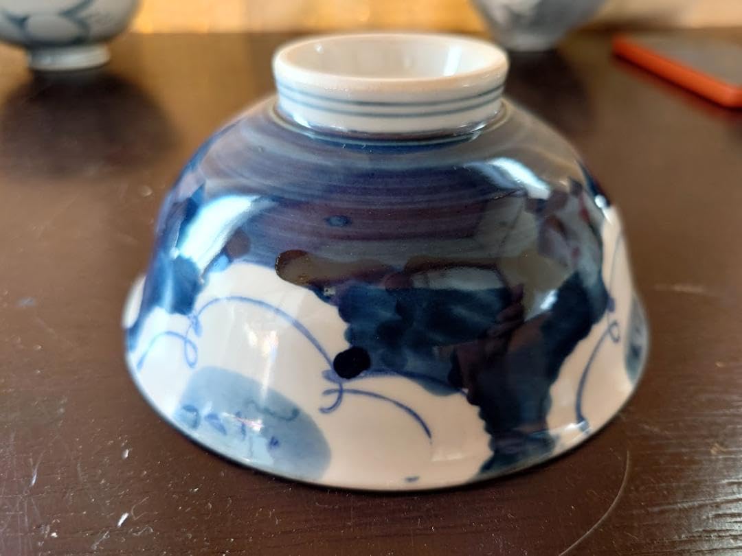 Amazon.co.jp: 有田焼 岳葉作 飯椀揃 5客 : ホーム＆キッチン