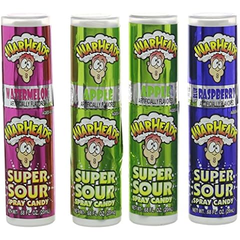Warheads Super Sour Spray 20 ml (Pack of 4) Cover