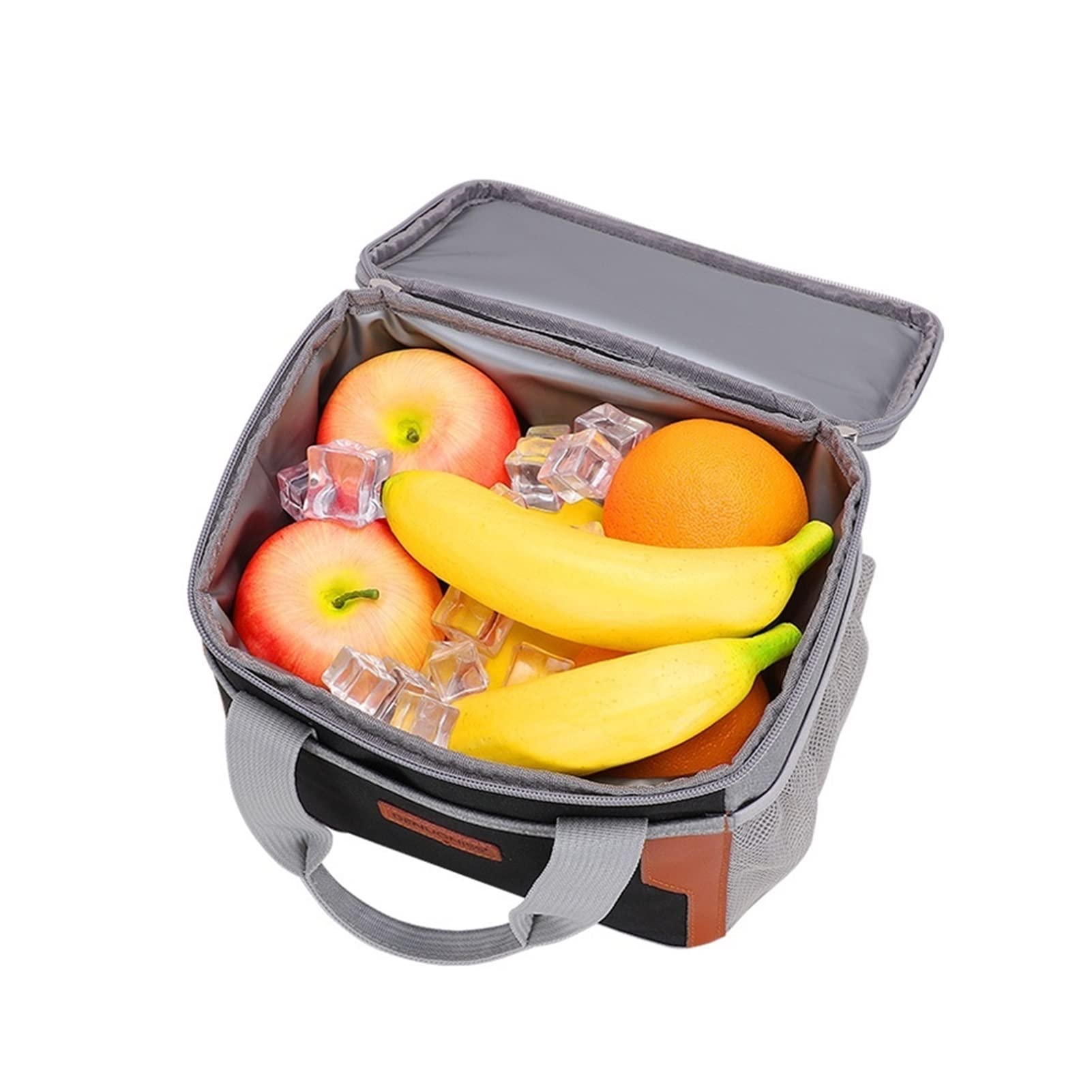 Plecak chłodzący 6L torba na lunch dla kobiet wodoodporna przenośna izolacja termiczna pudełko na lunch Tote Cooler pojemnik na obiad szkolna torba na żywność (różowa)