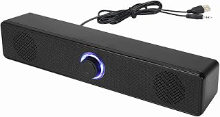 Computer Speaker Sound Bar Portable Soundbar for Laptop Gaming Speaker Phone | Laptop & Desktop Accessories | Computer Speakers