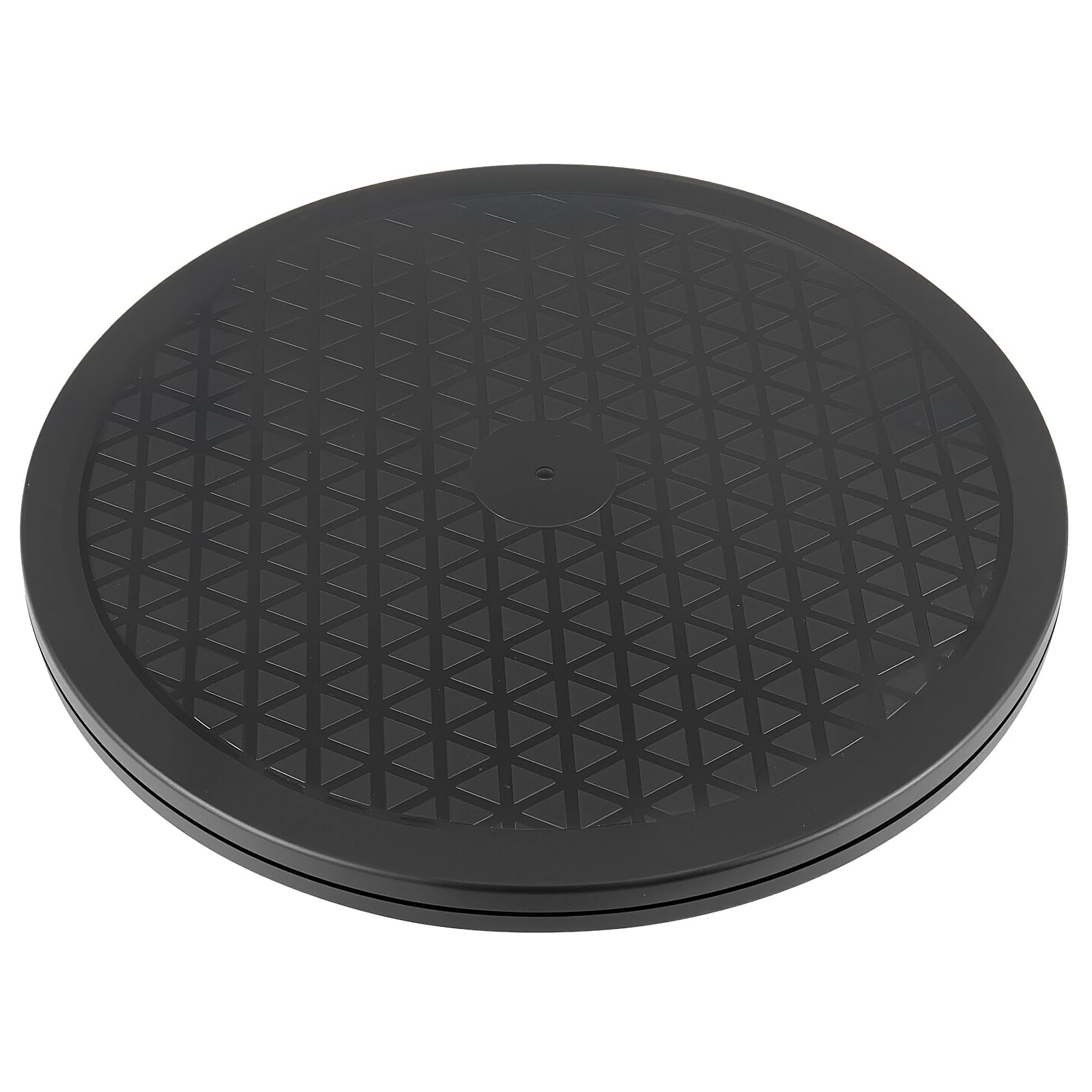 Plateau Tournant Lot de 4-25 cm Diamètre - Roulement à Billes en Acier - Rotation 360° - pour TV, Cuisine, Pâtisserie, Scrabble - Charge Max 25 kg