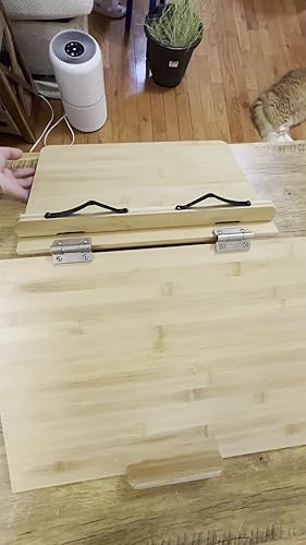 Amazon | ZXMOTO バンブー ブックスタンド ラージ ダブルレイヤー 学生 Amazon | ZXMOTO バンブー ブックスタンド ラージ ダブルレイヤー 学生