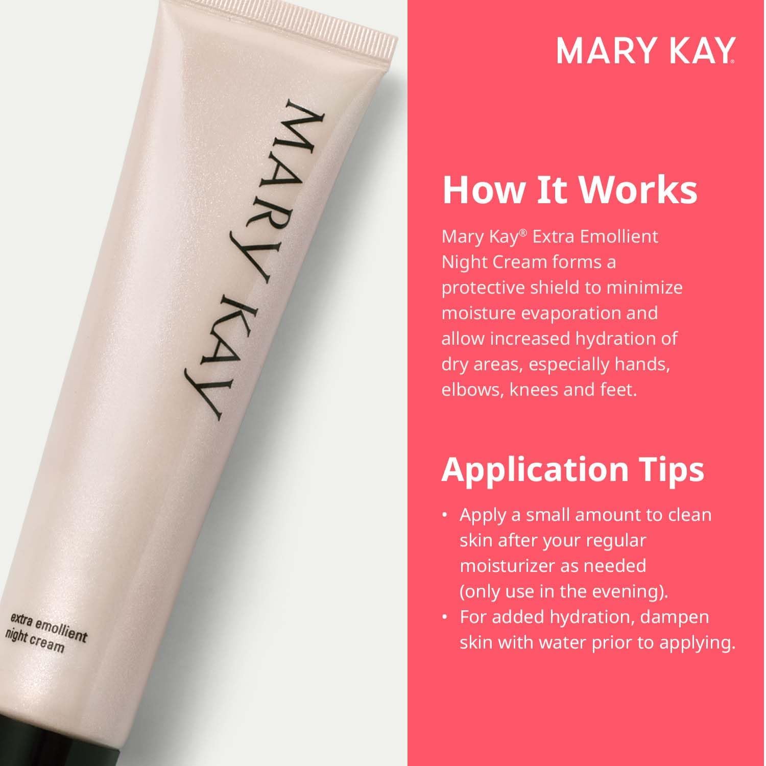 Mary Kay Extra Emollient Night Cream 2.1 oz.