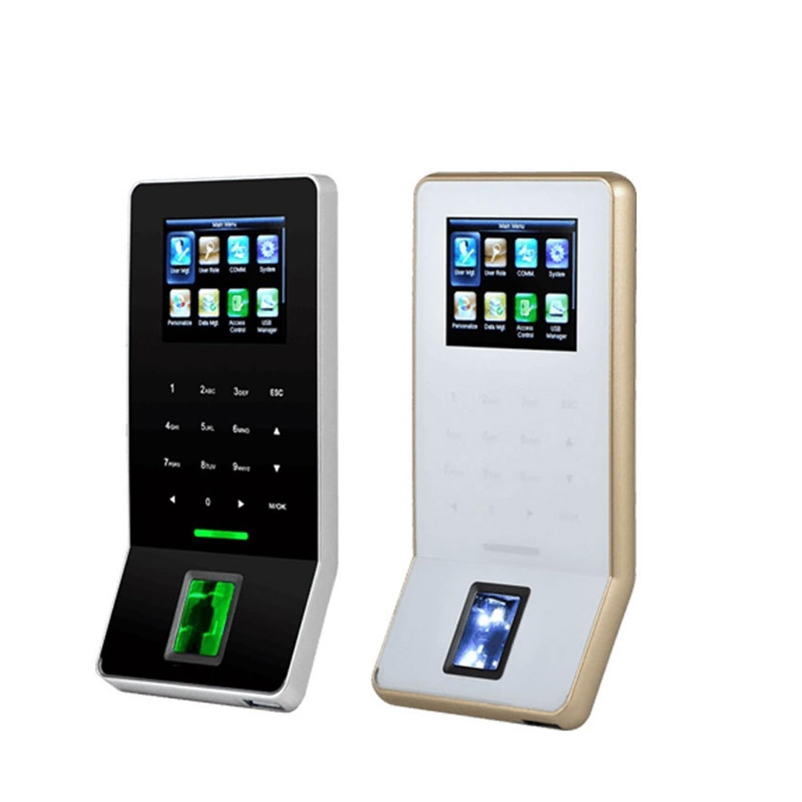 F22-Fingerabdruck-Anwesenheit for 3000 Benutzer, Integrierte Zugangskontrolle Mit Passwort, Klassische TCP/IP-WiFi-USB-Software Effizientes Takten(Machine No ADMS No Card)