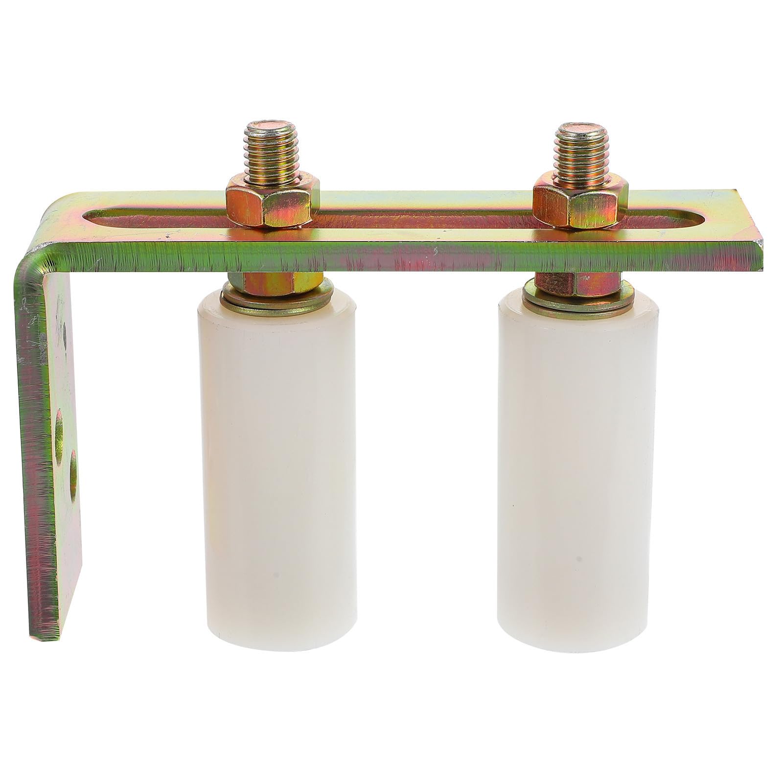 Kit de quincaillerie pour porte coulissante INOOMP avec support de galet de guidage en nylon