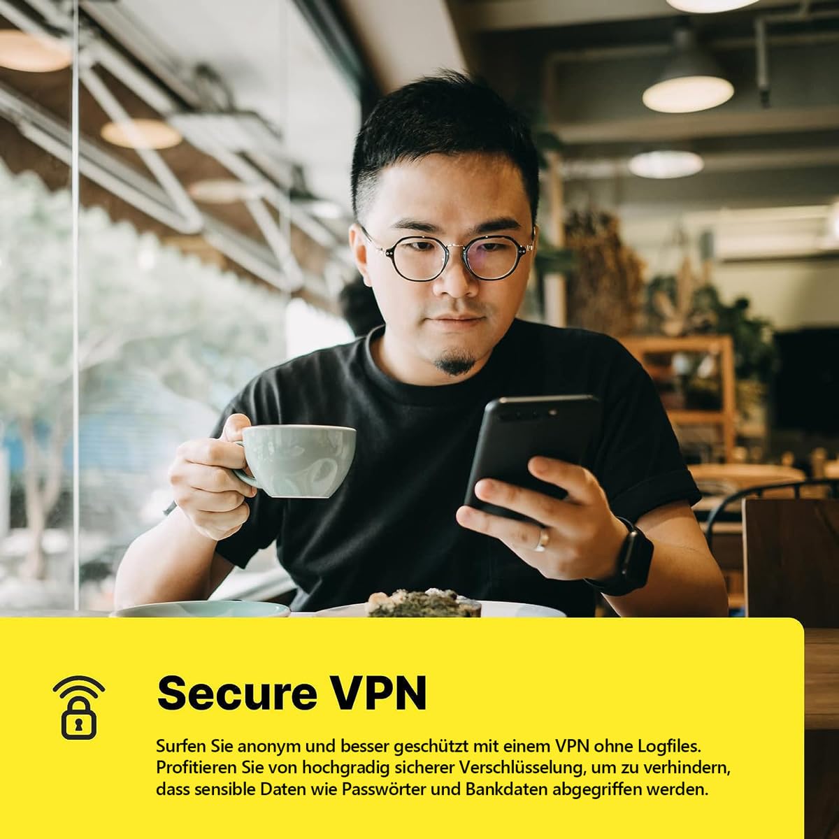 Norton 360 Deluxe 3 Geräte / 1 Jahr | Antivirus | Internet Security | Secure VPN | Passwort-Manager | Firewall | PC/Mac/Android/iOS | Aktivierungscode per Post