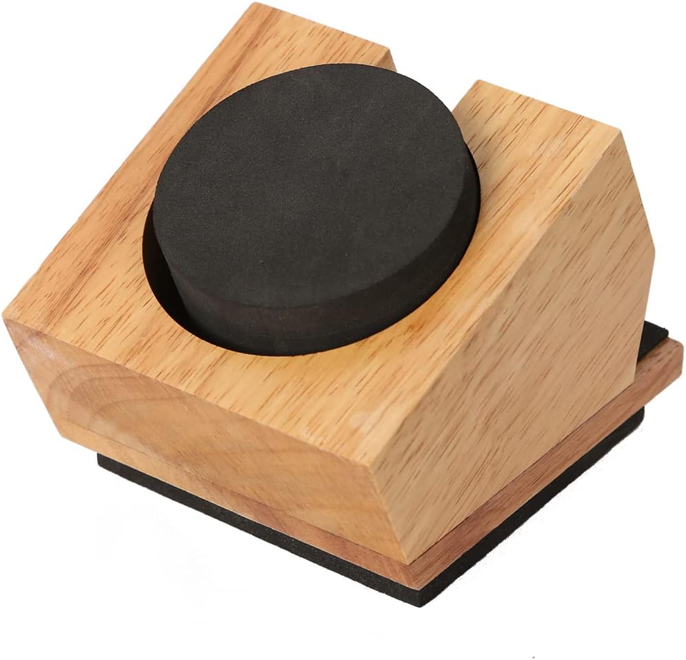 Bass Drum Practice Pad Janerock Bass Drum pad with Drum Beater（Pedal Not Included）