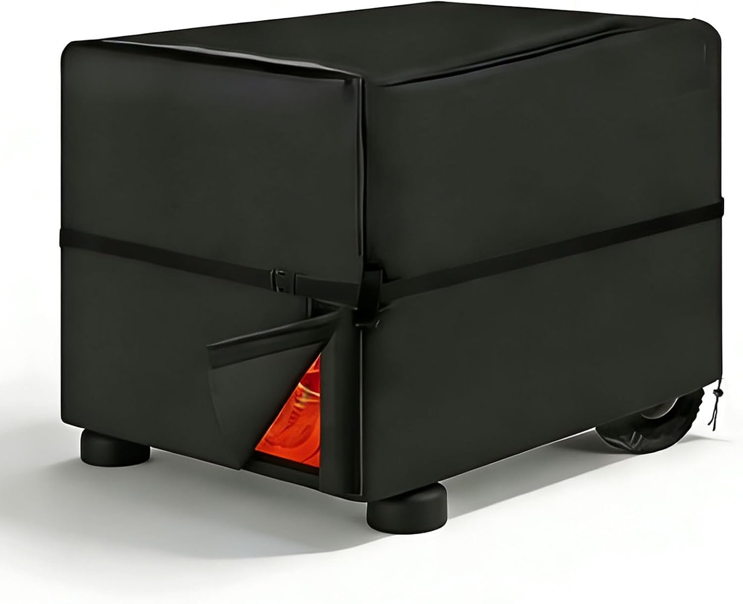 DVBB Outdoor Generator Covers Waterproof Heavy Duty 900D Oxford Portable Generator Cover Universal for 5000-10000 Watt Portable Generators (Black,32x24x24 in)