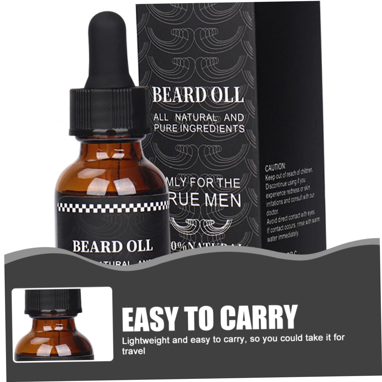 2piezas Natural Para Cuidado Barba Acondicionador Hidratante y Suavizante Para Crecimiento De Barba De De Huáscar Ingredientes Naturales