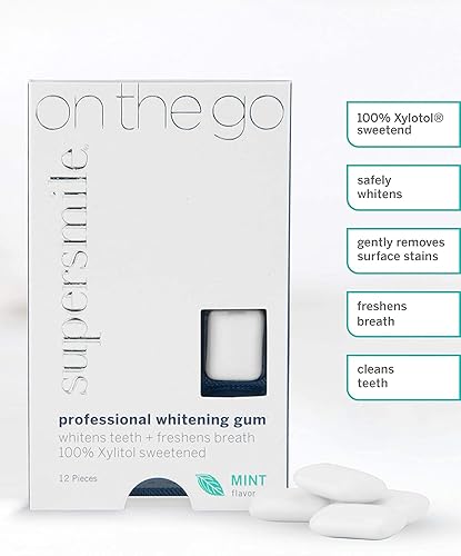 Miniatura 4 de Supersmile Supersmile - Goma de mascar blanqueadora profesional, 12 unidades