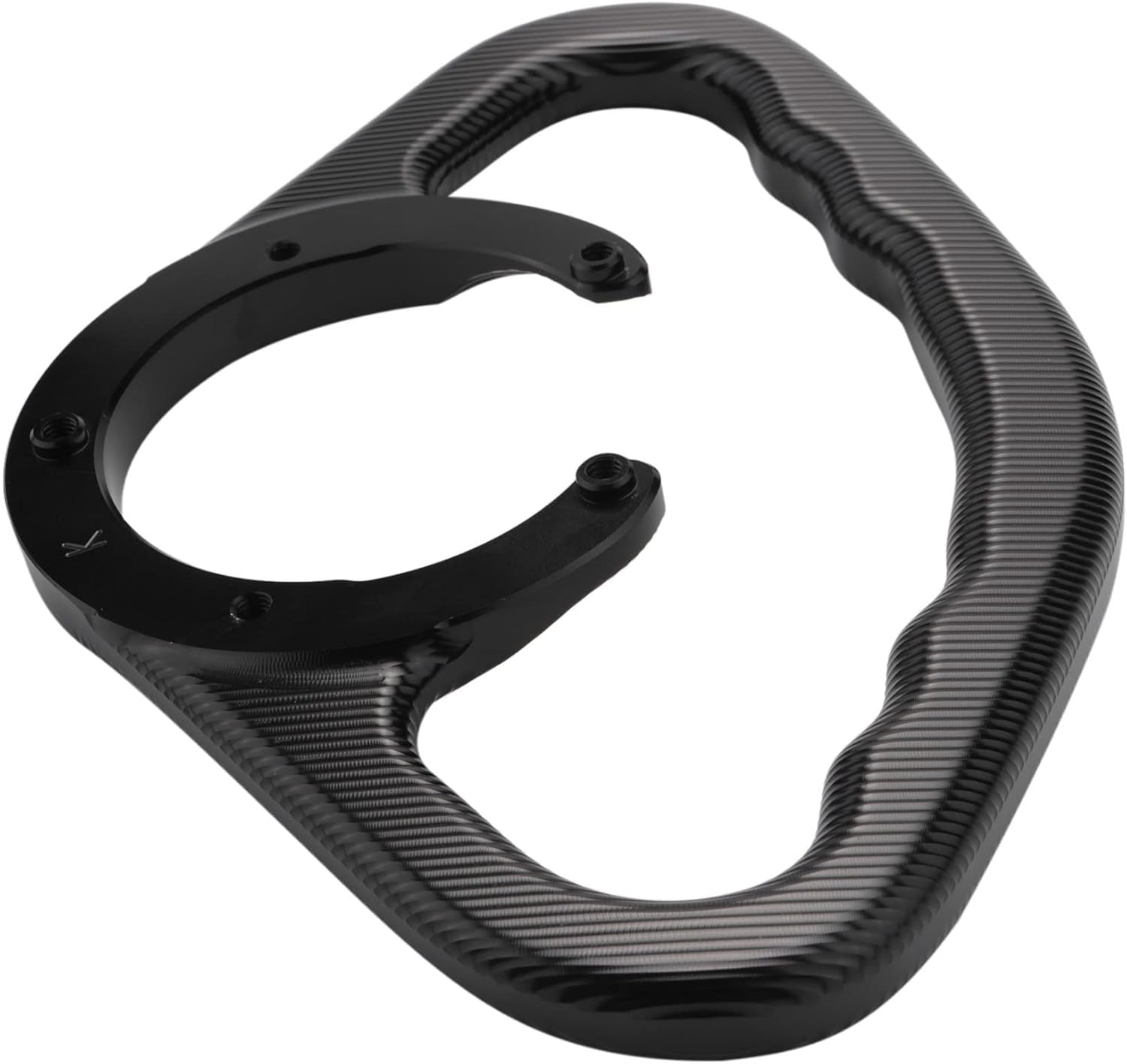 Motorrad Beifahrer Handgriff Tank Haltegriff Armlehne für Z800 Z1000 ZX6R ZX10R schwarz
