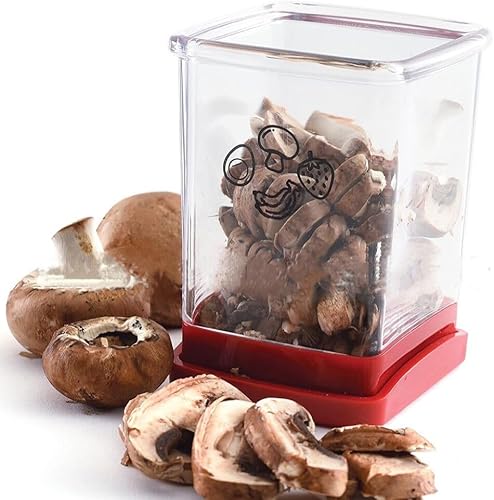 Miniatura 5 de Cortador de velocidad de frutas y verduras con placa de empuje, cortador de huevos, acero inoxidable, plátano, fresa, herramienta portátil para