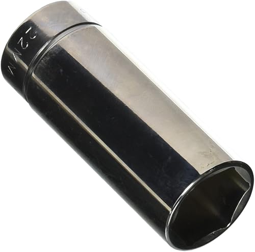 Miniatura 4 de Williams JHWBMD-624 SUPERTORQUE - Llave de vaso de 3/8 pulgadas, 6 puntos, profundidad métrica, tamaño 24mm, acabado cromado de alto brillo,